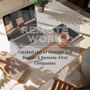 Curated List of Remote Job Boards and Remote-First Companies hiring in Europe
